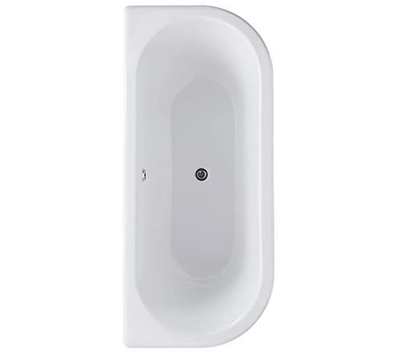 Bayswater Courtnell 1700mm White Double Ended Back To Wall Freestanding Bath 1 Bayswater Courtnell 1700mm White Double Ended Back To Wall Freestanding Bath