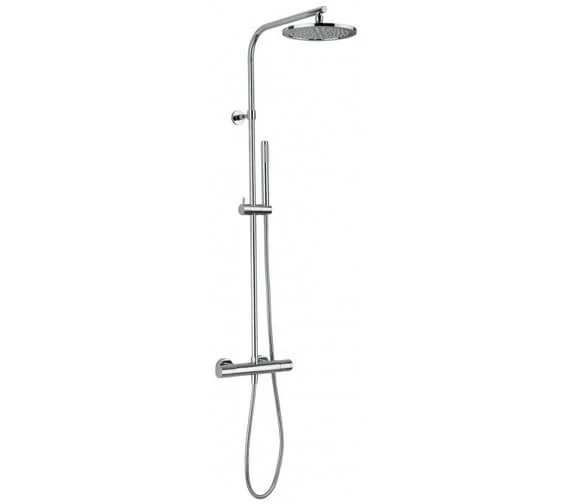 Crosswater Curve Multifunction Thermostatic Shower Valve With Shower Kit Chrome 2 Crosswater Curve Multifunction Thermostatic Shower Valve With Shower Kit Chrome - Image 2