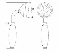 Hudson Reed Topaz Traditional Handset -Duravit Sales Shop M 2018 4 2 8 17 38 996