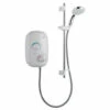 Mira Event XS Thermostatic Power Shower White And Chrome