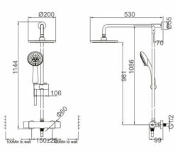 Crosswater Fusion Multifunction Chrome Thermostatic Shower Valve With Shower Kit -Duravit Sales Shop M 2018 5 9 10 13 33 612