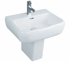 RAK Metropolitan White Basin 525mm With Full Pedestal -Duravit Sales Shop M 2018 6 29 14 38 6 861