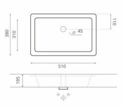Crosswater Torino Undermount Rectangular White Basin -Duravit Sales Shop M 2018 6 30 7 40 56 969