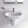 Duravit D-Code Washbasin With Overflow