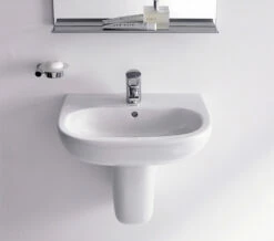 Duravit D-Code Washbasin With Overflow