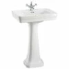 Burlington Contemporary 580 X 470mm White Washbasin