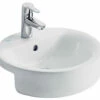 Ideal Standard Concept Sphere 450mm Semi-Countertop 1 Tap Hole Washbasin