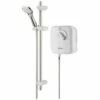 Bristan Hydro-Power 1000 Xt White Thermostatic Power Shower