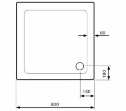 Lakes Low Profile ABS Stone Resin White Square Tray With Waste -Duravit Sales Shop M 2019 10 7 15 41 14 144