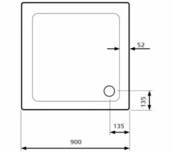Lakes Low Profile ABS Stone Resin White Square Tray With Waste -Duravit Sales Shop M 2019 10 7 15 41 34 110