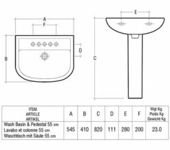 RAK Compact 450mm White Basin With 1 Tap Hole -Duravit Sales Shop M 2019 11 7 14 12 9 257