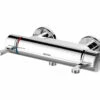 Bristan Opac Exposed Thermostatic Chrome Bar Shower Valve