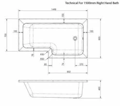 Nuie Square White Shower Bath Set -Duravit Sales Shop M 2019 3 13 7 38 58 665