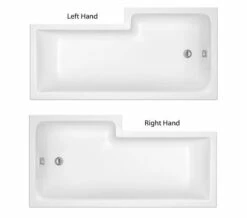 Nuie Square White Shower Bath Set -Duravit Sales Shop M 2019 3 13 7 41 5 372