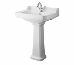 Hudson Reed Richmond Square Basin White And Full Pedestal -Duravit Sales Shop M 2019 3 27 11 42 33 529