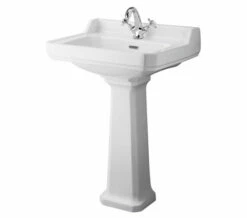 Hudson Reed Richmond Square Basin White And Full Pedestal -Duravit Sales Shop M 2019 3 27 11 46 29 855