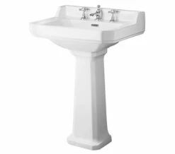 Hudson Reed Richmond Square Basin White And Full Pedestal -Duravit Sales Shop M 2019 3 27 11 48 3 381