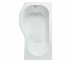 Nuie P-Shaped White Shower Bath -Duravit Sales Shop M 2019 3 28 11 11 5 731 1