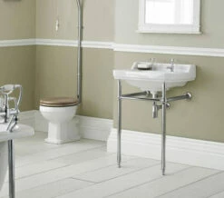 Hudson Reed Richmond Chrome Adjustable Washstand