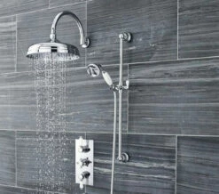 Hudson Reed Apron Round Fixed Shower Head Chrome -Duravit Sales Shop M 2019 4 18 14 18 7 349