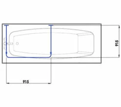 Croydex Professional Profile 800 Standard Shower Rail U Shaped 12 Croydex Professional Profile 800 Standard Shower Rail U Shaped -Duravit Sales Shop M 2019 4 3 10 13 21 129