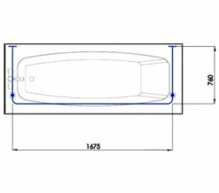 Croydex Professional Profile 800 Standard Shower Rail U Shaped 14 Croydex Professional Profile 800 Standard Shower Rail U Shaped -Duravit Sales Shop M 2019 4 3 10 13 33 725