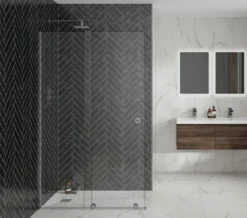 Aquadart Rolla 8 Sliding Shower Door 2000mm High