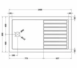 Hudson Reed Pearlstone Rectangular Walk-In Shower Tray -Duravit Sales Shop M 2019 5 28 11 4 9 614