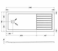 Hudson Reed Pearlstone Rectangular Walk-In Shower Tray -Duravit Sales Shop M 2019 5 28 11 5 40 981