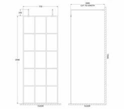 Hudson Reed Black Frame Shower Screen With Arms And Feet -Duravit Sales Shop M 2019 5 29 12 55 7 196