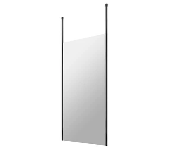 Hudson Reed Black Wetroom Screen And Ceiling Post 7 Hudson Reed Black Wetroom Screen And Ceiling Post - Image 7