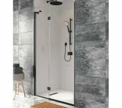 Crosswater Design 8 1950mm High Hinged Shower Door With Inline Panel -Duravit Sales Shop M 2019 6 14 8 8 9 307
