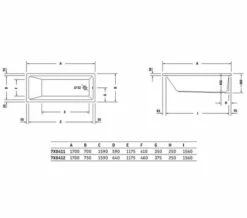 Duravit Vero Air Built In Bath With Support Feet -Duravit Sales Shop M 2019 6 19 8 38 45 389