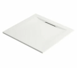Mira Flight Level Square Shower Tray With Waste