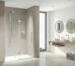 Aqata Design DS459 Luxurious Hinged Door And Inline Panel For Recess