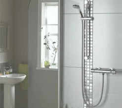 Bristan Frenzy Contemporary Cool Touch Bar Mixer Shower And Kit