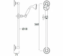 Bristan Traditional Deluxe Shower Kit -Duravit Sales Shop M 2020 2 25 10 24 10 757