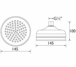 Bristan Traditional Stainless Steel Fixed Shower Head 13 Bristan Traditional Stainless Steel Fixed Shower Head -Duravit Sales Shop M 2020 2 26 9 29 24 886