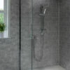 Bristan Prism Thermostatic Exposed Dual Control Chrome Shower Valve