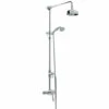 Bristan 1901 Thermostatic Exposed Single Control Shower Valve With Rigid Riser Kit