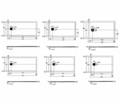 RAK Feeling Rectangular Shower Tray - Sizes Available -Duravit Sales Shop M 2020 5 20 8 35 56 733
