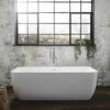 Aqua Eco 1695 X 750mm Luxury Freestanding Bath White