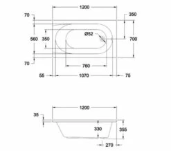Aqua Caymen Round Single Ended Whirlpool Bath -Duravit Sales Shop M700 2020 10 23 12 4 12 570
