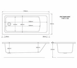 Aqua Chic2 Single Ended Straight Acrylic Whirlpool Bath 6 Aqua Chic2 Single Ended Straight Acrylic Whirlpool Bath -Duravit Sales Shop M700 2020 10 26 11 8 15 799