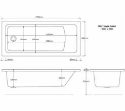 Aqua Chic2 Single Ended Straight Acrylic Whirlpool Bath 7 Aqua Chic2 Single Ended Straight Acrylic Whirlpool Bath -Duravit Sales Shop M700 2020 10 26 11 8 58 767