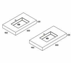 Aqua Edition Elements Stone Wall Hung Countertop Basin -Duravit Sales Shop M700 2020 11 12 11 6 50 270