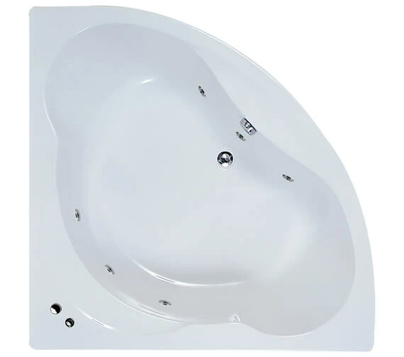 Aqua Lagoon Corner Whirlpool Bath 1 Aqua Lagoon Corner Whirlpool Bath