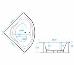 Aqua Lagoon Corner Whirlpool Bath 6 Aqua Lagoon Corner Whirlpool Bath -Duravit Sales Shop M700 2020 11 3 11 32 39 880