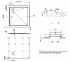Crosswater Square Low Profile White Shower Tray -Duravit Sales Shop M700 2020 11 30 7 11 27 704