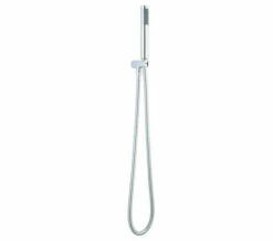 Aqua Round Shower Handset With Outlet Elbow And Parking Bracket